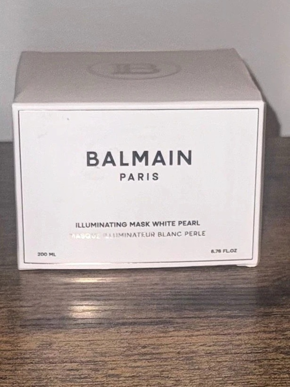 Balmain Paris Illuminating Mask White Pearl